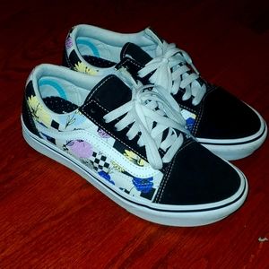 Womens Van's limited edition floral print. Sz 6.5
